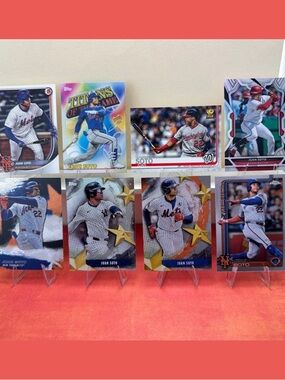 Juan Soto lot of 8 (Mets, Yankees, Nationals)